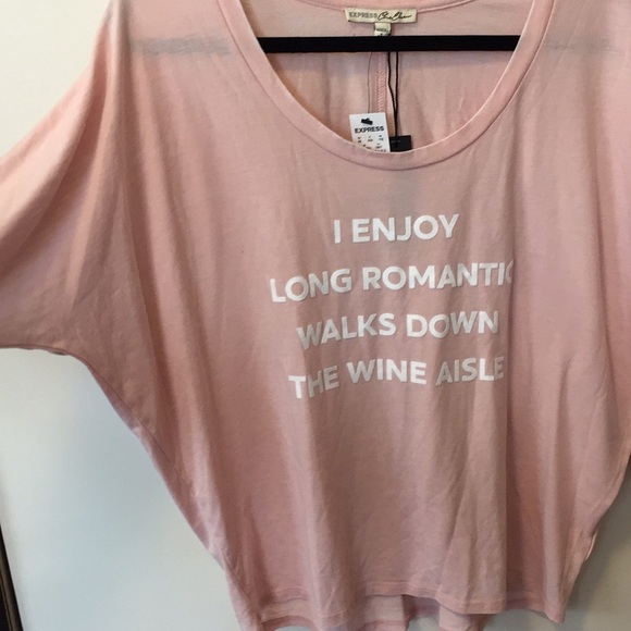 NWT Express pink and white shirt!! - Picture 3 of 6